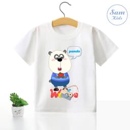 Áo Gia Đình Sói, Áo Thun In Hình Phim Hoạt Hình Các Bé Cực Thích 6
