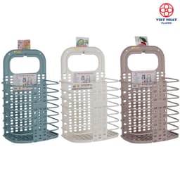 Giỏ Đựng Đồ Gấp Gọn Thông Minh, Giỏ Treo Tường Đựng Quần Áo Việt Nhật 3379 - Việt Nhật Plastic HN 3