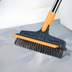 Chổi Cọ Nhà Tắm, Cọ Sàn, Gạt Kính Cán Dài 2 In 1 Siêu Đa Năng - Cây Cọ Sàn Nhà Tắm Xoay 120 Độ 8