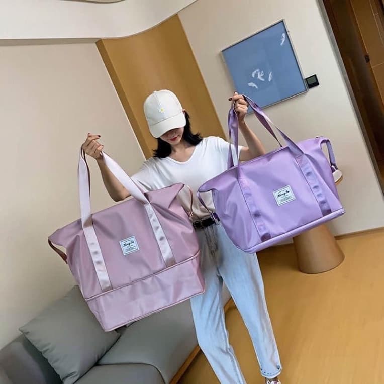 Túi Xách Du Lịch Cỡ Lớn 2 Tầng Boxelo Túi Du Lịch Đa Năng Nam Nữ Đựng Quần Áo Mỹ Phẩm GIA DỤNG VĨNH NGÂN