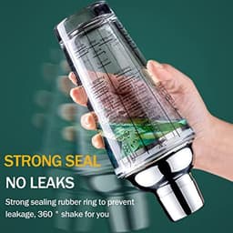 Dụng cụ pha chế 400ML Bình lắc trong suốt Chai trộn rượu vang bằng thép không gỉ 8