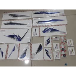 Bộ tem Exciter GP 2009 xanh đen Yamaha 3