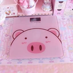 Cân Điện Tử Hình Heo Con Màu Hồng Xinh, Độ Chính Xác Cao, Tải Trọng Tối Đa 180kg 7