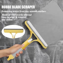Cây Lau Kính Đa Năng 3 Trong 1 Kèm Bình Xịt Cây Gạt Kính Cầm Tay Thông Minh 2