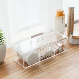 ✨Hộp Đựng Bông Tẩy Trang Hộp Đựng Bông Tẩy Trang Treo Tường Hộp Đựng Tăm Bông Tăm Bông Mỹ Phẩm Để Bàn Trong Suốt Chống Bụi Vó Nắp Đậy Tiện Dụng 1