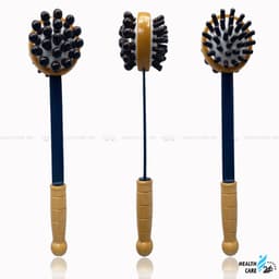 Gậy đấm lưng bằng gỗ massage gãi ngứa cơ thể, Heathcare24h M104, cây đấm lưng thư giãn đa năng, tay cầm chắc chắn 7