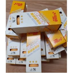 Quả bóng bàn 3 sao DHS Vàng/Trắng - Hộp 3 quả vàng / Hộp 3 quả trắng 7