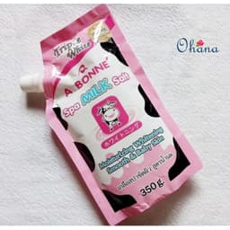 Muối tắm tẩy tế bào chết chiết xuất sữa bò A Bonne Spa Milk Salt Thái Lan 350g 5