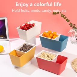 Hộp Đựng Đồ Ăn Trái Cây 2 Tầng, Khay Ráo Nước Đựng Rau Củ Đồ Ăn Vặt994 4