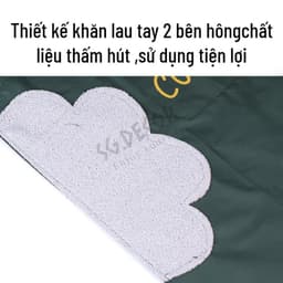 Tạp Dề Nhà Bếp Chống Thấm Nước Dễ Thương Có Túi Lớn Cho Nam Và Nữ SG.DECOR  bếp nấu ăn thời trang 9