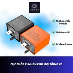 Cục chớp nháy xi nhan điều chỉnh tốc độ nhanh chậm dùng cho mọi dòng xe máy 2