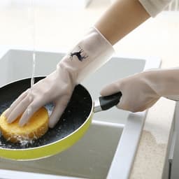 GĂNG TAY CAO SU HÌNH HƯƠU SIÊU DAI SIÊU BỀN SIÊU ĐẸP 4