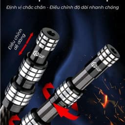 Gác Cần Câu Cá Săn Hàng Guf Vương Quyền dài 2m4, 2m7, 3m hàng chính hãng 9