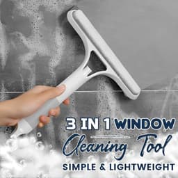 Cây Lau Kính Đa Năng 3 Trong 1 Kèm Bình Xịt Cây Gạt Kính Cầm Tay Thông Minh 5
