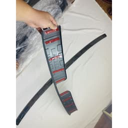 Ốp chống trầy cốp trong, ngoài CARBON xe Hyundai Creta 2022- 2023 vân cacbon cao cấp 3