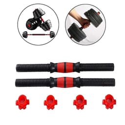 Bộ Thanh Đòn Tạ Tay 40cm/50cm – Tay Cầm Tạ Lắp Tạ Đĩa Tập Gym, Tập Tay, Vai, Ngực Tại Nhà 2