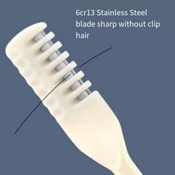 SET 3 Dụng cụ cắt tỉa lông mũi xoay 360 độ,- Kéo Cắt,dao cạo lông mũi 2 đầu thông minh 2