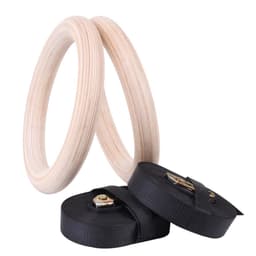 Bộ 2 Vòng Treo Gymnastic Rings Hỗ Trợ Tập Dip Với Xà Đơn, GYM Ring Ngoài Trời HC Sport (1 Đôi) 3