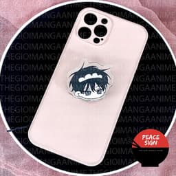 (mua 1 tặng 1) Giá đỡ Dây treo điện thoại manhua LOW TIDE IN THE TWILIGHT Đêm Bên Làn Nước BL chibi griptok acrylic 4