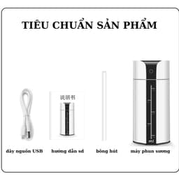 Máy xông tinh dầu phun sương tạo ẩm công suất mạnh dung tích lớn 1L và 600ml 8