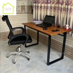 Bàn chữ U MẶT VUÔNG , bàn làm việc,học tập, mặt bàn gỗ mdf rộng rãi ,khung bàn chắc chắn 4