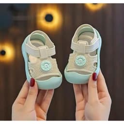 Dép Sandal tập đi cho bé trai, bé gái, chống vấp, đế mềm, êm, chống trơn trượt [size 18 - 23] [801] 5