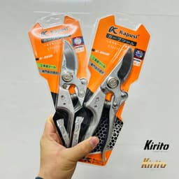 Kéo cắt tỉa cành cây KAPUSI TOOLS Nhật bản K-8618 cao cấp thép SK5, cấu tạo lò xo cỡ 8 icnh (20cm) 2