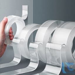 Băng keo 2 mặt nano siêu dính, Cuộn băng dính 2 mặt trong suốt 2
