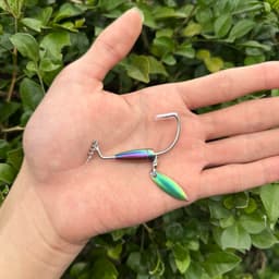 Combo Lưỡi Câu Mồi Mềm AR15 Titan và Mồi Mềm NFF Chính Hãng - Chuyên Câu Cá Lóc, Chẽm, Nheo, Cá Săn Mồi vufishing 6