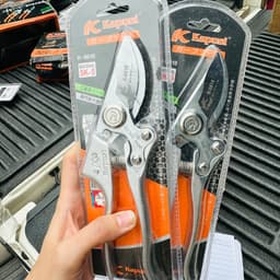 Kéo cắt tỉa cành cây KAPUSI TOOLS Nhật bản K-8618 cao cấp thép SK5, cấu tạo lò xo cỡ 8 icnh (20cm) 8