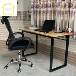 Bàn chữ U MẶT VUÔNG , bàn làm việc,học tập, mặt bàn gỗ mdf rộng rãi ,khung bàn chắc chắn 1