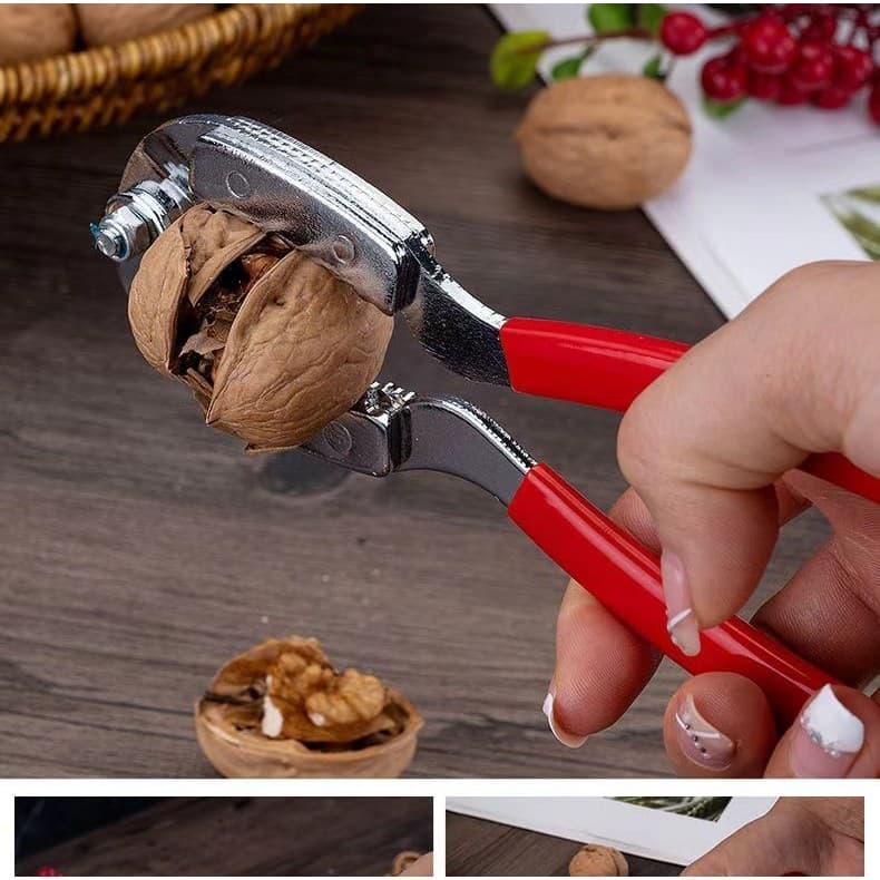 Dụng cụ mở hạt óc chó dày, dụng cụ bóc vỏ hạt óc chó đen, kẹp hạt, kìm bóc hạt óc chó
