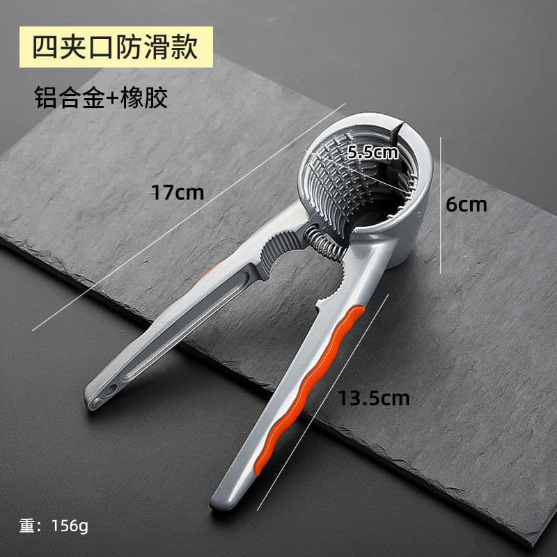 Kìm bóc vỏ hạt óc chó, dụng cụ mở hạt hồ đào bền bỉ, công cụ đa chức năng bẻ hạt óc chó