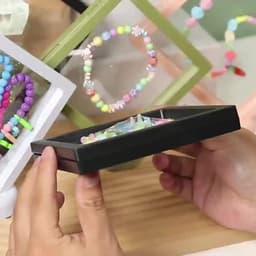 Hộp Đựng Trang Sức Màng PE Trong Suốt, Hộp Trang Sức Mini Trưng Bày Nữ Trang [ Hỏa Tốc HCM ] 4