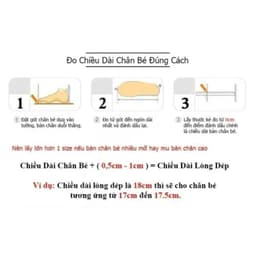 Dép Sandal tập đi cho bé trai, bé gái, chống vấp, đế mềm, êm, chống trơn trượt [size 18 - 23] [801] 9