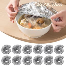 Combo 50 vỏ bọc thực phẩm màng nhôm, màng cách nhiệt Vỏ cách nhiệt Lá nhôm Vỏ cách nhiệt thực phẩm. 7