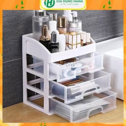 Kệ Đựng Mỹ Phẩm Đồ Trang Điểm Trang Sức 4 Tầng Ngăn Kéo Tiện Dụng 1