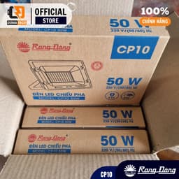 Đèn pha LED 10W 20W 30W 50W 70W 100W Rạng Đông CP10 IP66 chống nước, sử dụng ngoài trời chính hãng 9