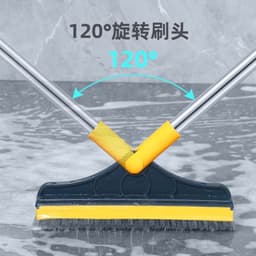 Chổi chà sàn nhà tắm, cây cọ sàn gạt nước 2 trong 1, cọ sạch khe hẹp và góc tường 8