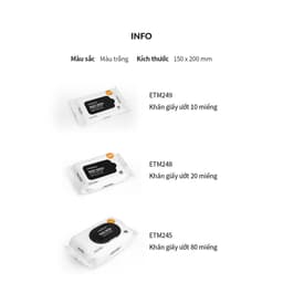 Khăn Giấy Ướt Trẻ Em LocknLock ETM248 ETM245, Hàng Chính Hãng, An Toàn Cho Da Nhạy Cảm - JoyMall 4
