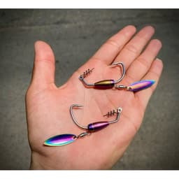 Lưỡi Móc Mồi Mềm AR15 Chì Đồng - Chì Mạ Titan, Thép Không Gỉ- Lưỡi Câu Lure, Lưỡi Câu Cá Lóc, Cá Chẽm vufishing 2