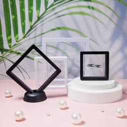 Hộp Đựng Trang Sức Màng PE Trong Suốt, Hộp Trang Sức Mini Trưng Bày Nữ Trang [ Hỏa Tốc HCM ] 2