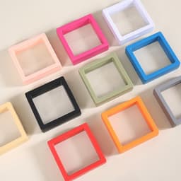 Hộp Đựng Trang Sức Màng PE Trong Suốt, Hộp Trang Sức Mini Trưng Bày Nữ Trang [ Hỏa Tốc HCM ] 9