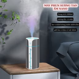 Máy xông tinh dầu phun sương tạo ẩm công suất mạnh dung tích lớn 1L và 600ml 2