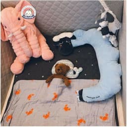 Gối chữ C gối Cừu Good Night Baby 2in1 nội địa Hàn Quốc 3
