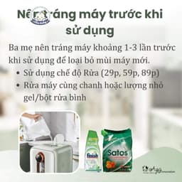 Bột Rửa Bình Sữa chuyên dụng dành cho Máy rửa bình sữa Agii 4