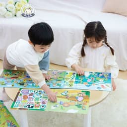 Bộ ghép nam châm theo chủ đề cho bé nội địa Hàn Quốc 4