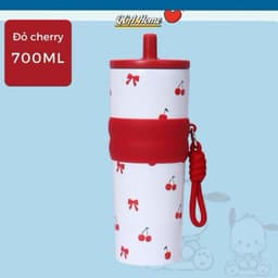 Ly giữ nhiệt Panda 700ml, cốc giữ nhiệt cao cấp có ống hút chất liệu inox 304 giữ nhiệt 8 - 12 tiếng 6