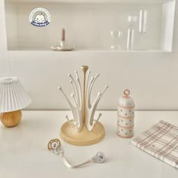 Hộp chia SỮA VÀ THỨC ĂN Họa tiết 3 ngăn TGM Nội địa HÀN QUỐC 4