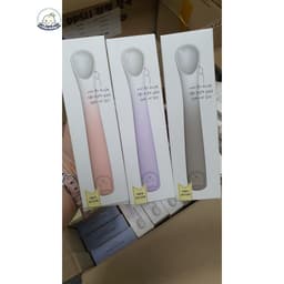 Thìa ăn dặm Kèm Hộp báo nóng BONBON DAILYLIKE 100% SILICON HÀN QUỐC 3